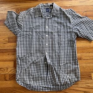 Vintage 90s gap short sleeve button up